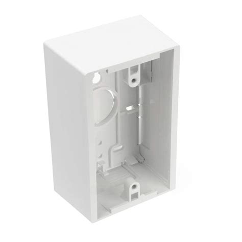 what is a back box electrical|surface mount backbox single gang.